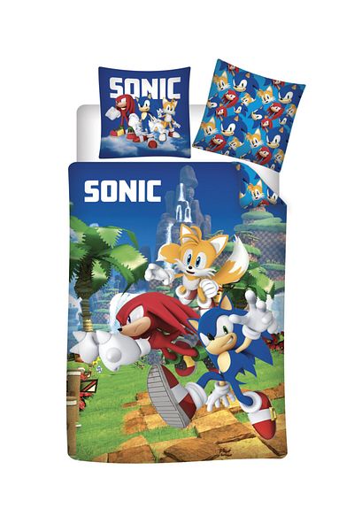 Sonic the Hedgehog Speedy Dreams the Hedgehog duvet cover 140×200cm, 70×90 cm