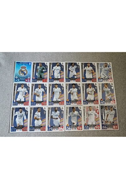 Topps ريال مدريد CF 2016-17 الفائز بالكامل