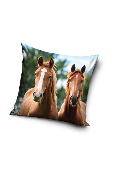 Animals Κάλυμμα μαξιλαριού Horses Harmony 40x40 cm