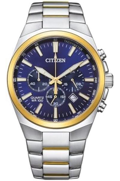Citizen ساعة سيتيزن كوارتز رجالية - AN8176-52L