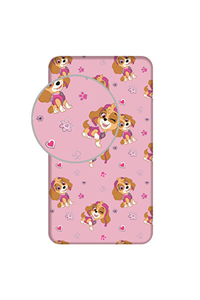 PAW PATROL Cearșaf cu elastic Skye 90x200 cm
