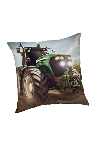 CARS Tractor Green cushion cover 45x45 cm