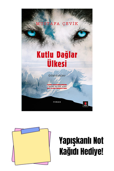 Kapı Yayınları Kutlu Dağlar Ülkesi + Yapışkanlı Not Kağıdı