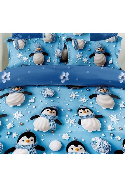 CHIRASO CHIRASO Bedding, Finet 5D Identical to the picture, ELASTIC Sheet 180x200+25cm, Duvet Cover, 2 Pillowcases