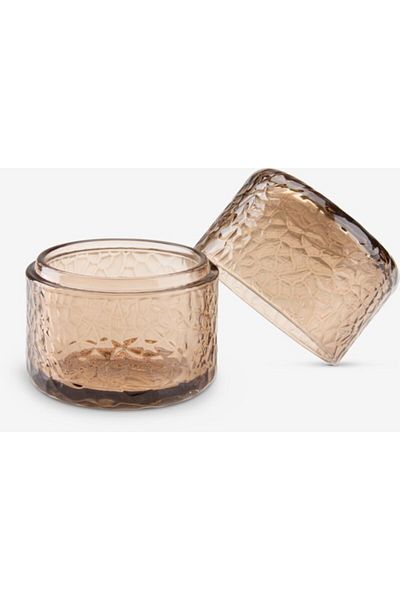 OEM Jar GENEVAD Ø8x10cm brown glass