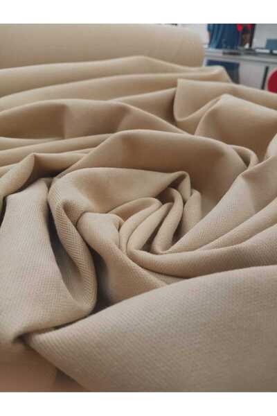 perde zamanı Paris Ada Fon Perde (Bej )Yumuşak Doku (Büzgülü Ekstrafor)