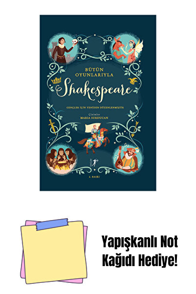 Artemis Yayınları Bütün Oyunlarıyla Shakespeare (Ciltli) + Yapışkanlı Not Kağıdı