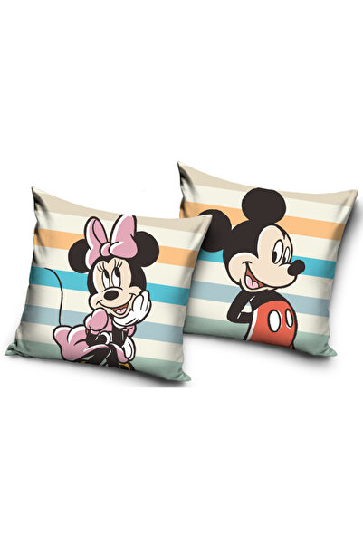Mickey Mouse Pernă decorativă Disney Minnie Mickey 40x40 cm