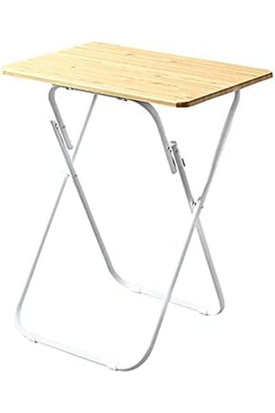 Türkiye Folding Table, Simple Study Desk, Small Home Dining Table, Laptop/Table Camping, 7 Colors (Color: D)