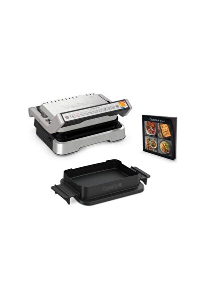 TEFAL Gratar electric OptiGrill 4 in 1 GC774D30, 2100W, 9 programe de gatire ...