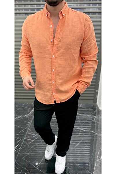 MODA MÜSLIM KETEN GÖMLEK KAVUNİÇİ