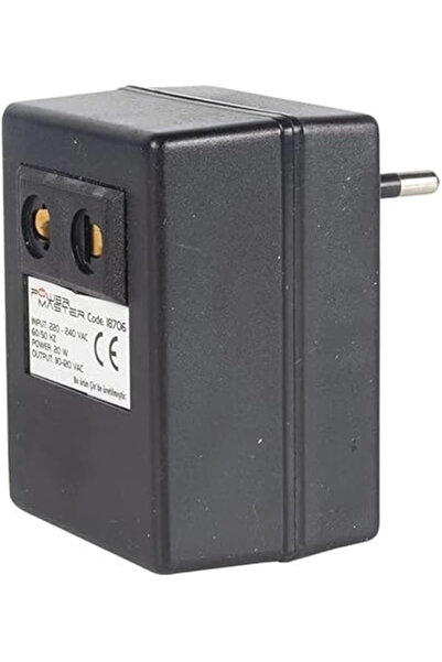 AyrStore Powermaster 220V-110V 20VA AC/AC Dönüştürücü Oto Transformatör