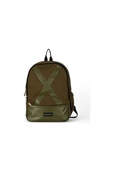 Sisley Original Daily and School Backpack Green/Khaki