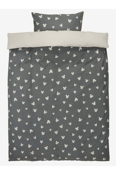 OEM MICKEY bed linen 140x200 gray