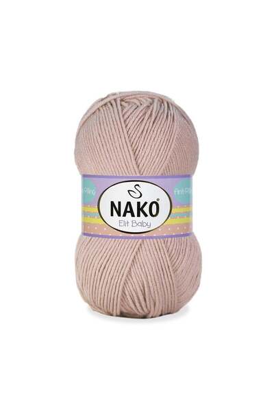 NAKO Elit Baby Πλεκτό Κλωστό Χειροποίητο - 100g 250M – Μαλακό - Αντιπυρικό - Κωδικός Χρώματος: 12392