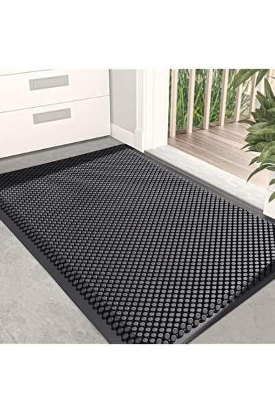 Generic Outdoor Door Mat, Silicone Front Door Welcome Doormat, Non Slip Rugs for Indoor Outdoor, Machine Wa
