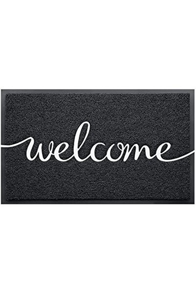Generic سجادة باب U-HOOME سجادة ترحيب متينة، سجادة أرضية منخفضة الارتفاع، سجادة أمامية للباب الداخلي والخارجي N