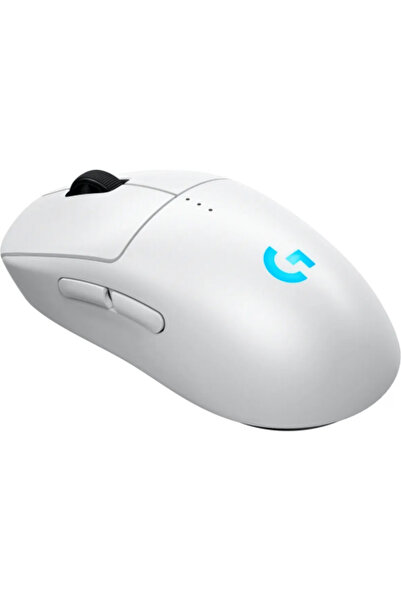 logitech Mouse Gaming Wireless Pro 2 LightSpeed, 32000 dpi, USB, White