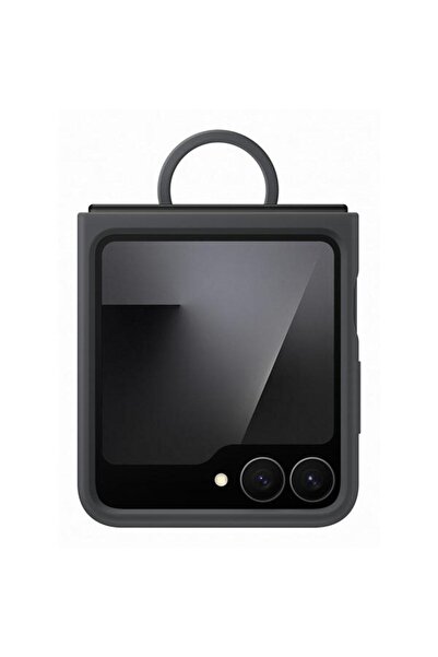 Samsung Husa Ring Case EF-PF741TBEGWW pentru Galaxy Flip7 FE (Negru)