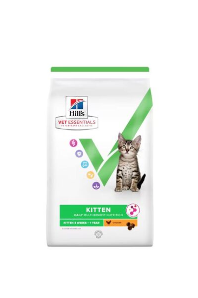 Hill's Hills Vet Essentials Kitten Tavuklu Yavru Kedi Maması 1,5 kg