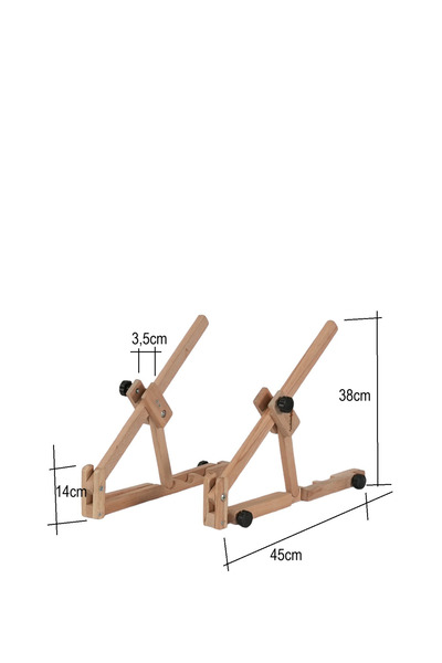 Punchistanbyuyc Pulley Holder Wooden Sunbed Stand (All Needles/Rods between 20cm and 60cm Can Be Connected Pulley Feature)