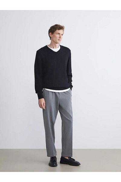 LC Waikiki Lcwaikiki V-Neck Men's Knitwear Sweater (W5)