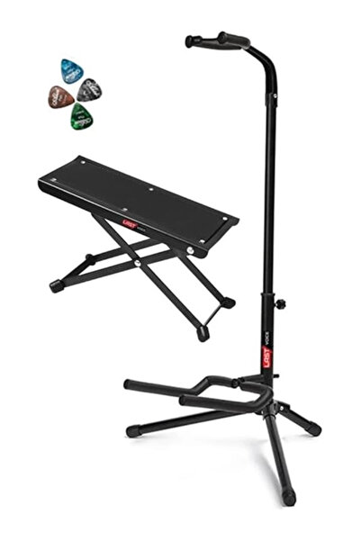 AyrStore Gtr-01PD Enstrüman Gitar Standı Sehpası + Ayaklık + Pena