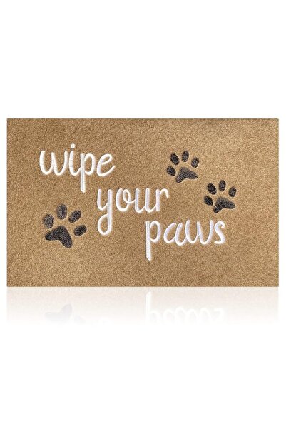 Generic HLFMVWE Large Welcome Door Mat Indoor Wipe Your Paws Doormat Front Back Door Indoor Dog Paw Door Ma