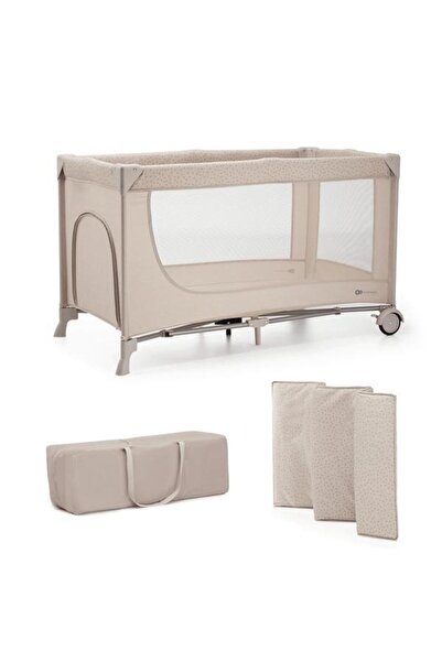 Kinderkraft Portable Baby Crib JOY 2, Beige