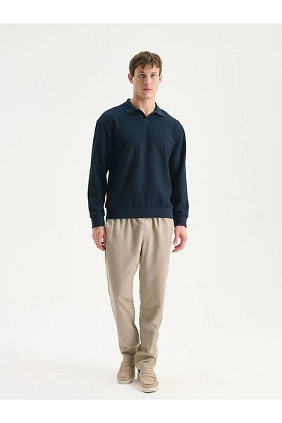 LC Waikiki Lcw Polo Neck Men's Sweatshirt (W5)