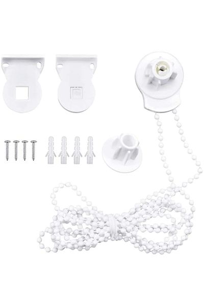 Generic ELECDON Roller Blind Fittings, 25mm Roller Blind Brackets, Plastic Rolling Blind Replacement Repair