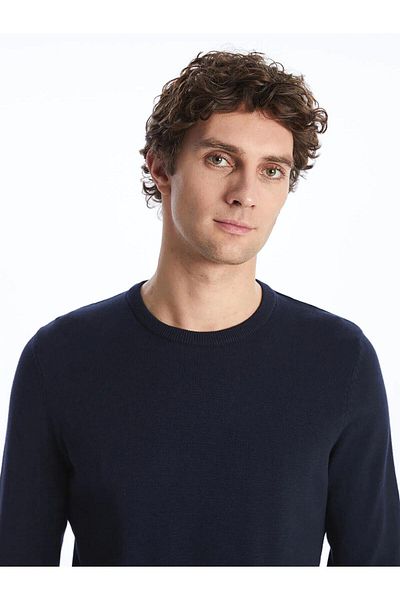 LC Waikiki Lcwaikiki Classic Crew Neck Men's Knitwear Sweater (W5)