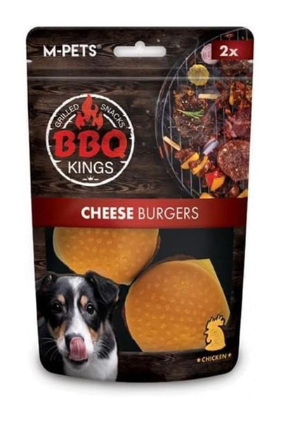 AyrStore M-pets bbq kings cheese burgers chicken reward 130gr
