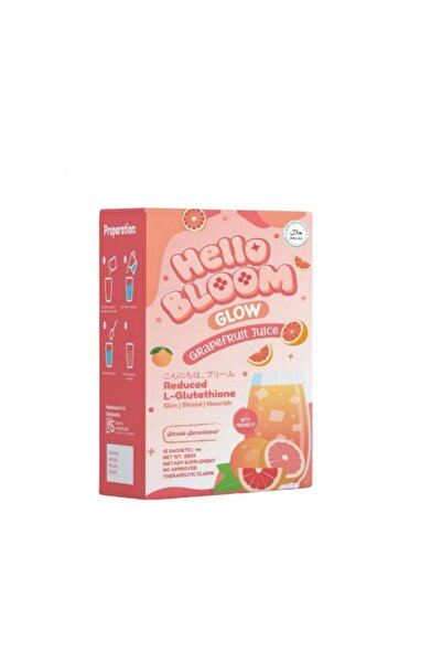 hello bloom عصير الجريب فروت المتوهج