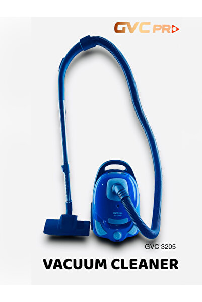 GVC PRO مكنسة كهربائية جي في سي برو “بطّة” 2200 وات (GVC‑3205) – شفط قوي، فلتر عالي الجودة، ضمان سنتين