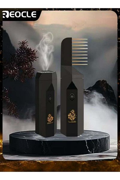 Generic REOCLE Electric Comb Incense Portable Comb Replaces Comb Head Rechargeable Incense Sticks with Repl