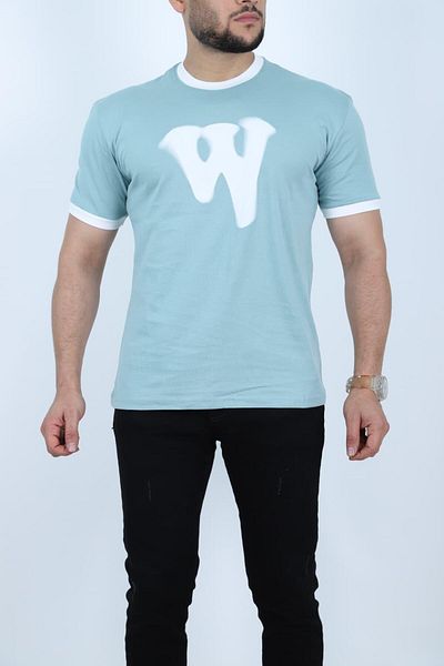 FREZZBİ W Printed Short Sleeve Men's T-Shirt