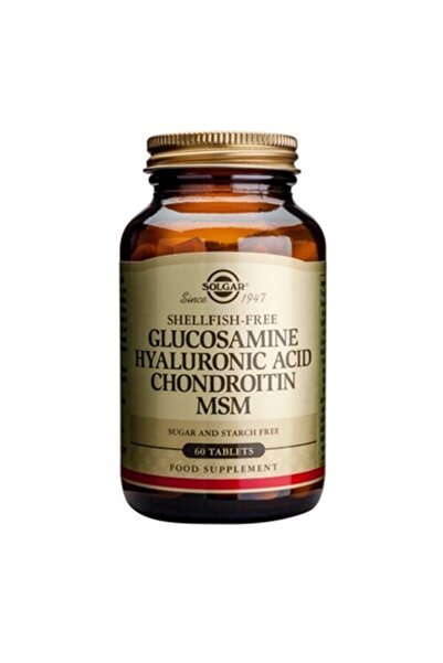 Solgar Glukosamin Kyselina hyaluronová Chondroitin MSM 60 tablet