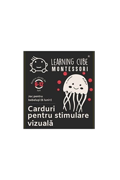 K-TOYZ Carduri pentru stimulare vizuala tricolore (6 -12 luni)