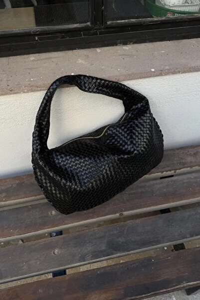 LEONAS Retro Braided Large Women's Hand and Shoulder Bag Vienna St0008