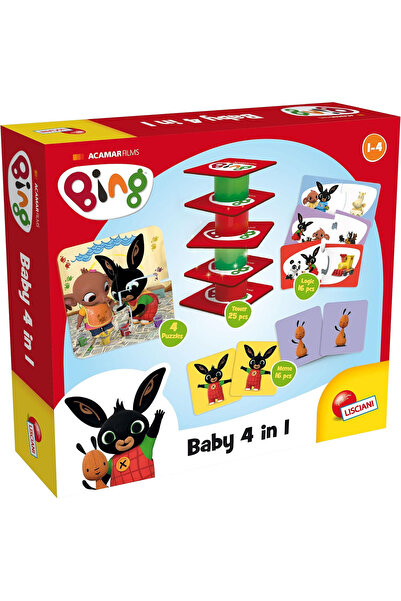 Lisciani Joc de logica 4 in 1 - Bing