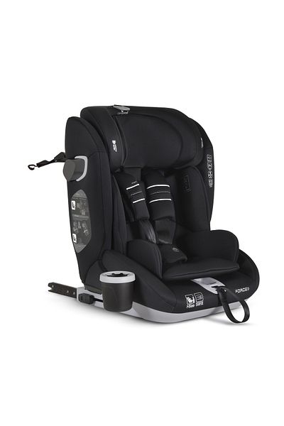 Cangaroo Isofix Force i-Size Top Tether car seat, R129 approved, 76-150 cm or 9-36 kg