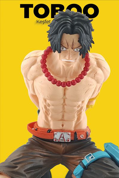 shop One Piece Anime Figure - Portgas D. Ace |   Chain & Kneeling 13 cm |   Collection Figure