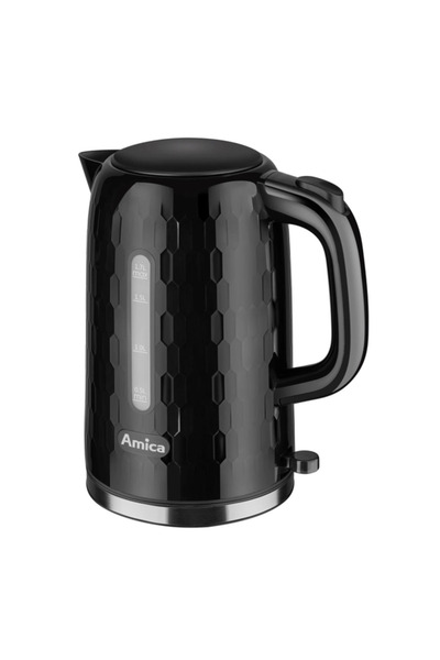 AMICA Fierbător electric KM3010, 1,7 L, 2200 W, controler Strix, bază rotativ...