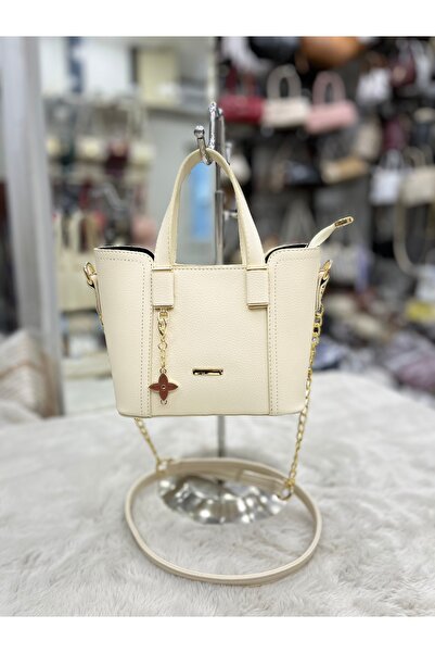 Lunova Krem ženska Beçin ručna i Torba za rame