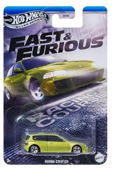 HOT WHEELS Silver Series Fast & Furious Honda Cıvıc EG HNR88 JBY39