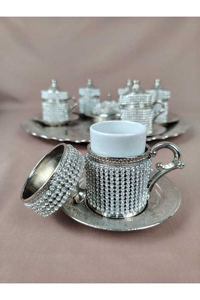 Storeway Metal plated coffee set