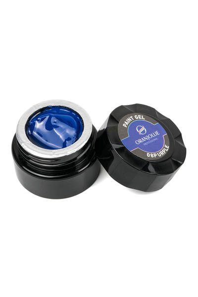 Intisimo Gel pentru unghii, Nail Art, Nuanță nr. 08, Mov