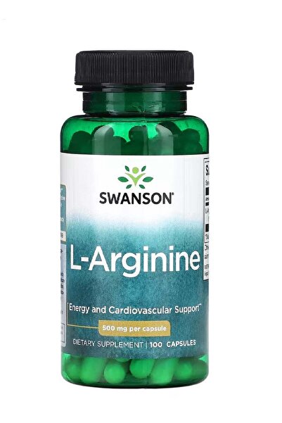 SWANSON كبسولات إل-أرجينين 100