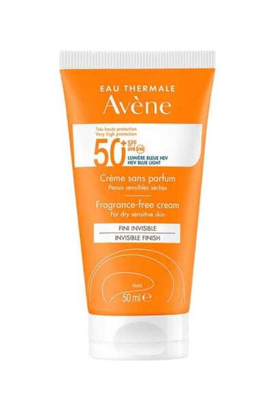 Avene Very High Protection SPF 50+ Fragrance-Free Cream yellow 50ml